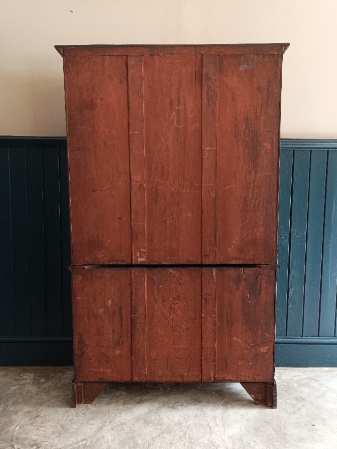 19th Century Mahogany Display Cabinet Bookcase (4).jpg